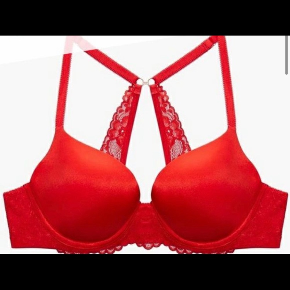 Savage X Fenty Goji Berry Red T-Shirt Bra